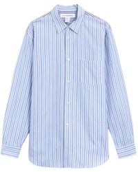 Comme des Garçons - Striped Long-Sleeve Shirt - Lyst