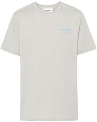 Iceberg - Logo-embroidered Cotton T-shirt - Lyst