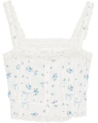 LoveShackFancy - Vietta Top - Lyst