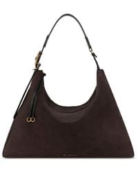 Etro - Large Suede Rosette Bag - Lyst