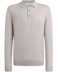 12 STOREEZ - Buttoned Polo Shirt - Lyst