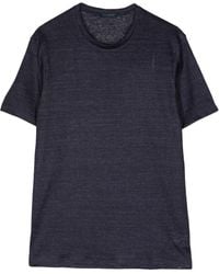 Paul & Shark - Crew-neck Linen T-shirt - Lyst