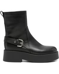 Premiata - Stiefeletten Mit Schnallenriemen 53Mm - Lyst
