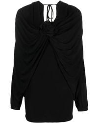 GIUSEPPE DI MORABITO - Gerüschtes Minikleid Mit Schleifen - Lyst