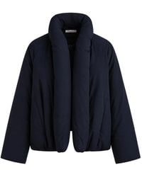 Liviana Conti - Shawl-Collar Padded Jacket - Lyst