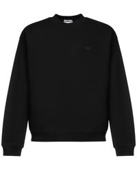 Lacoste - Loose-Fit Heavy Fleece Sweatshirt - Lyst