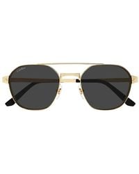 Cartier - Getönte Pilotenbrille - Lyst