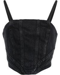Amiri - Cropped-Top Im Corsage-Stil - Lyst