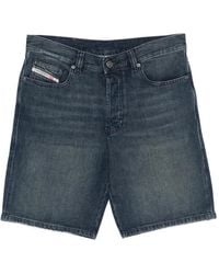 DIESEL - ベルトループ ショートパンツ - Lyst