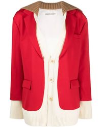 Undercover - Hybrid Single-Breasted Blazer - Lyst