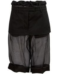 Maison Margiela - Deconstructed Layered Midi Skirt - Lyst
