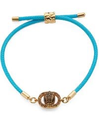 Kurt Geiger - Chelsea Eagle-Head Crystal-Embellished Bracelet - Lyst