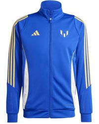 adidas - Messi Three-Stripe Track Jacket - Lyst