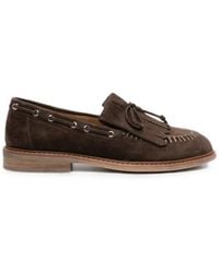 ADRIANNA FERETTI - Fringe-Detail Tasseled Loafers - Lyst