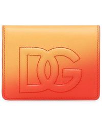 Dolce & Gabbana - Portemonnee Met Geborduurd Logo - Lyst