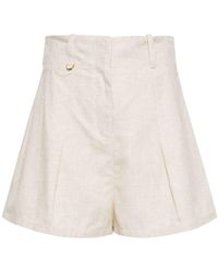 Jacquemus - Le Short Bari Pleated Shorts - Lyst