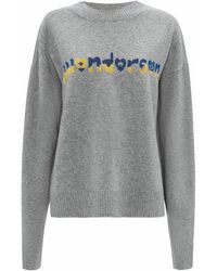 JW Anderson - Run Hany Logo-Embellished Jumper - Lyst