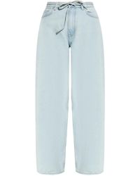 Samsøe & Samsøe - Drawstring Cotton Jeans - Lyst