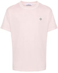 Stone Island - T-shirt en coton - Lyst