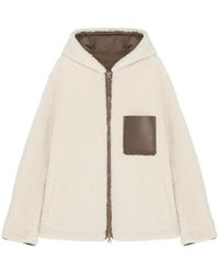 Yves Salomon - Reversible Shearling Hooded Jacket - Lyst