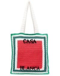 Casablancabrand - Atlantis Crochet Tote Bag - Lyst