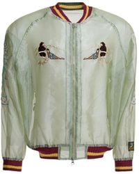 Kapital - Manteau Zippé À Broderies - Lyst