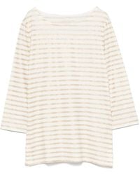 Majestic Filatures - ストライプ Tシャツ - Lyst