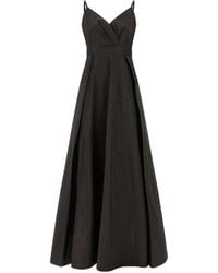 Pinko - Pleated-Skirt Sleeveless Maxi Dress - Lyst