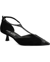Bibi Lou - 40Mm Canna T-Strap Pointed Pumps - Lyst