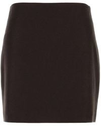 LE SULLY STUDIO - Flannel Mini Skirt - Lyst