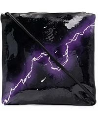 Guidi - Thunder-Print Shoulder Bag - Lyst