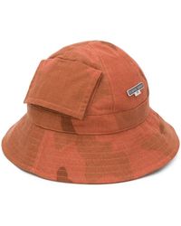 Marine Serre - Regenerated Military Bucket Hat - Lyst