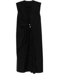 JNBY - Bead-Embellished Deconstructed Dress - Lyst