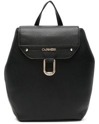 CafeNoir - Logo-Plaque Pebbled-Effect Backpack - Lyst