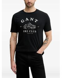 GANT - Katoenen T-Shirt - Lyst