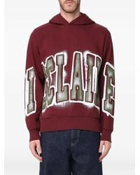 DISCLAIMER - Logo-Print Cotton Hoodie - Lyst