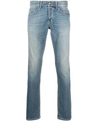 Dondup - ストーンウォッシュ ストレートジーンズ - Lyst