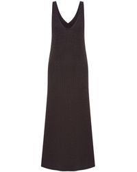 12 STOREEZ - Sleeveless Linen-cotton Maxi Dress - Lyst
