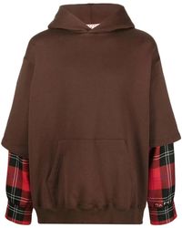 Marni - Sudadera con capucha y diseño a capas - Lyst