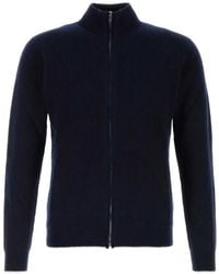 Fedeli - Ribbed-Knit Cashmere Cardigan - Lyst