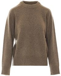 Loulou de Saison - Crew-Neck Cashmere Sweater - Lyst