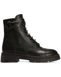Giuseppe Zanotti - Harlock Zalì Combat Boots - Lyst