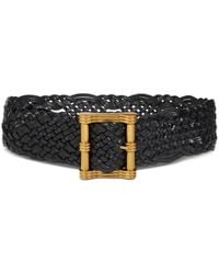 Etro - Woven Leather Belt - Lyst