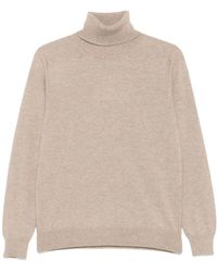 Malo - Turtleneck Cashmere Sweater - Lyst