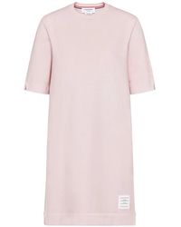 Thom Browne - Robe-Chemise À Détail 4 Bandes Signature - Lyst
