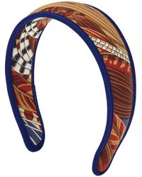 Ferragamo - Rooster-Print Headband - Lyst