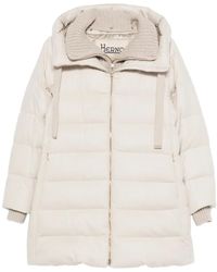Herno - Cappotto Trapuntato Con Cappuccio - Lyst
