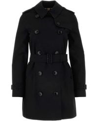 Burberry - Kensington Cotton Trench Coat - Lyst