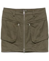 Mugler - Cargo Mini Skirt - Lyst