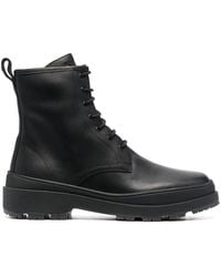 Camper - Lace-Up Leather Combat Boots - Lyst